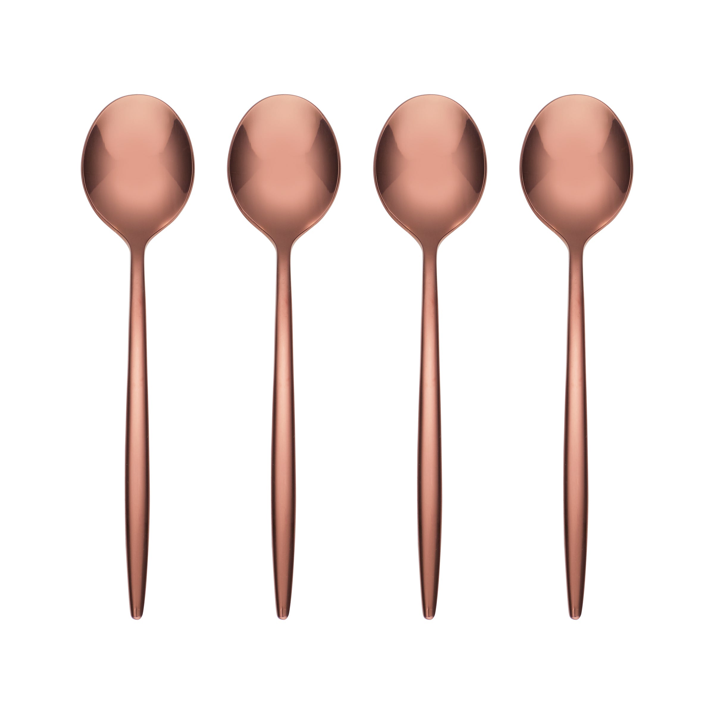 Lenox Fine Lenox Fine Gaze Copper Mirror Demitasse Spoons, Set of 4