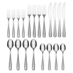 Alternative view of Lenox Fine Lenox Fine Waylen Sand 20-Piece Flatware Set