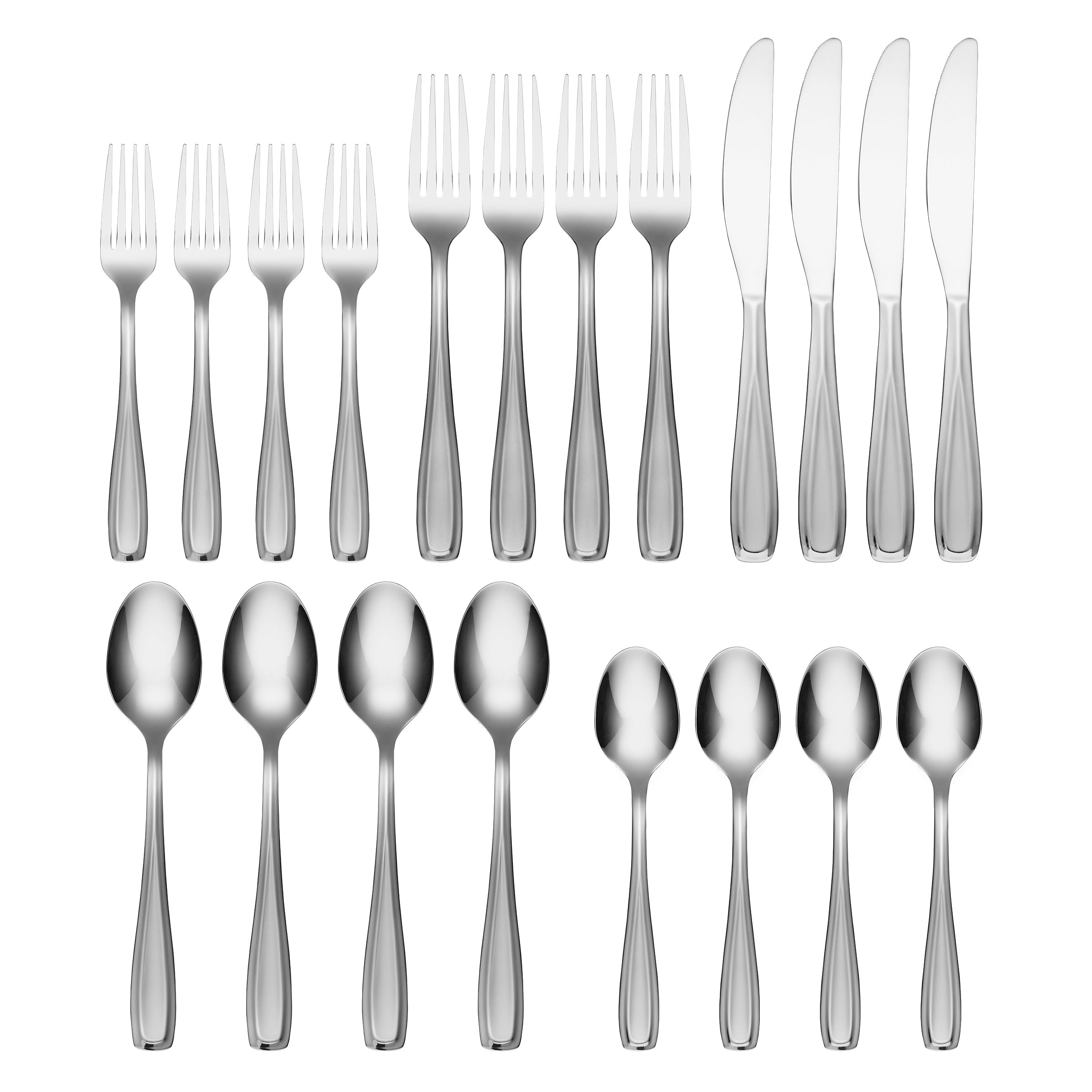Lenox Fine Lenox Fine Waylen Sand 20-Piece Flatware Set - Image 2