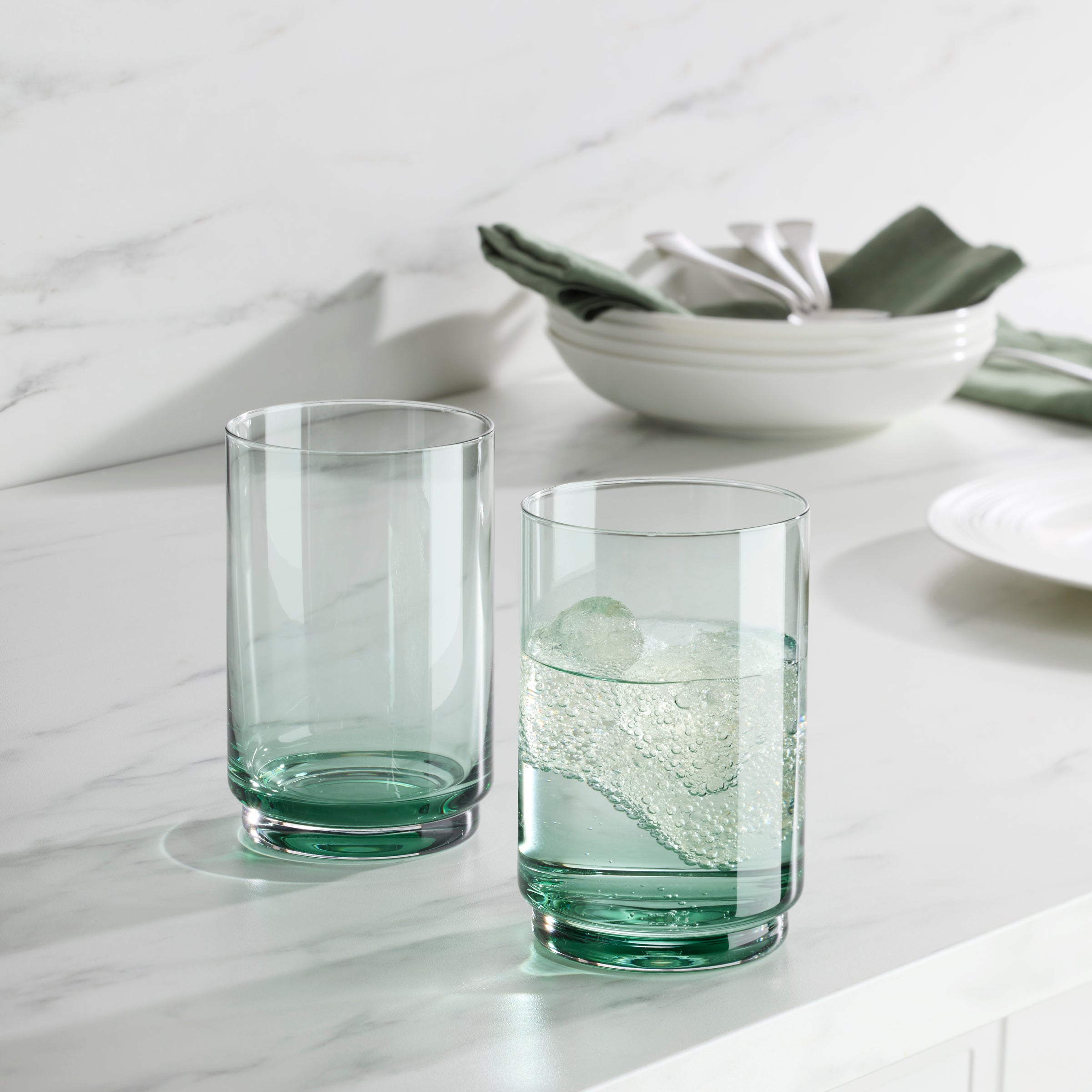 Lenox Fine Lenox Fine Tuscany Stackable Classics Green Coolers, Set of 4 - Image 3
