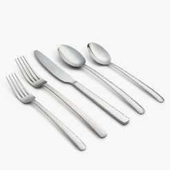 Lenox Fine Lenox Fine Henrietta Hammered 20-Piece Flatware Set