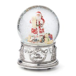Lenox Fine Lenox Fine Winter Traditions Santa Snow Globe