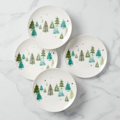 Lenox Fine Lenox Fine Balsam Lane Accent Plates, Set of 4