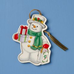 Lenox Fine Lenox Fine Shopping Snowman Ornament