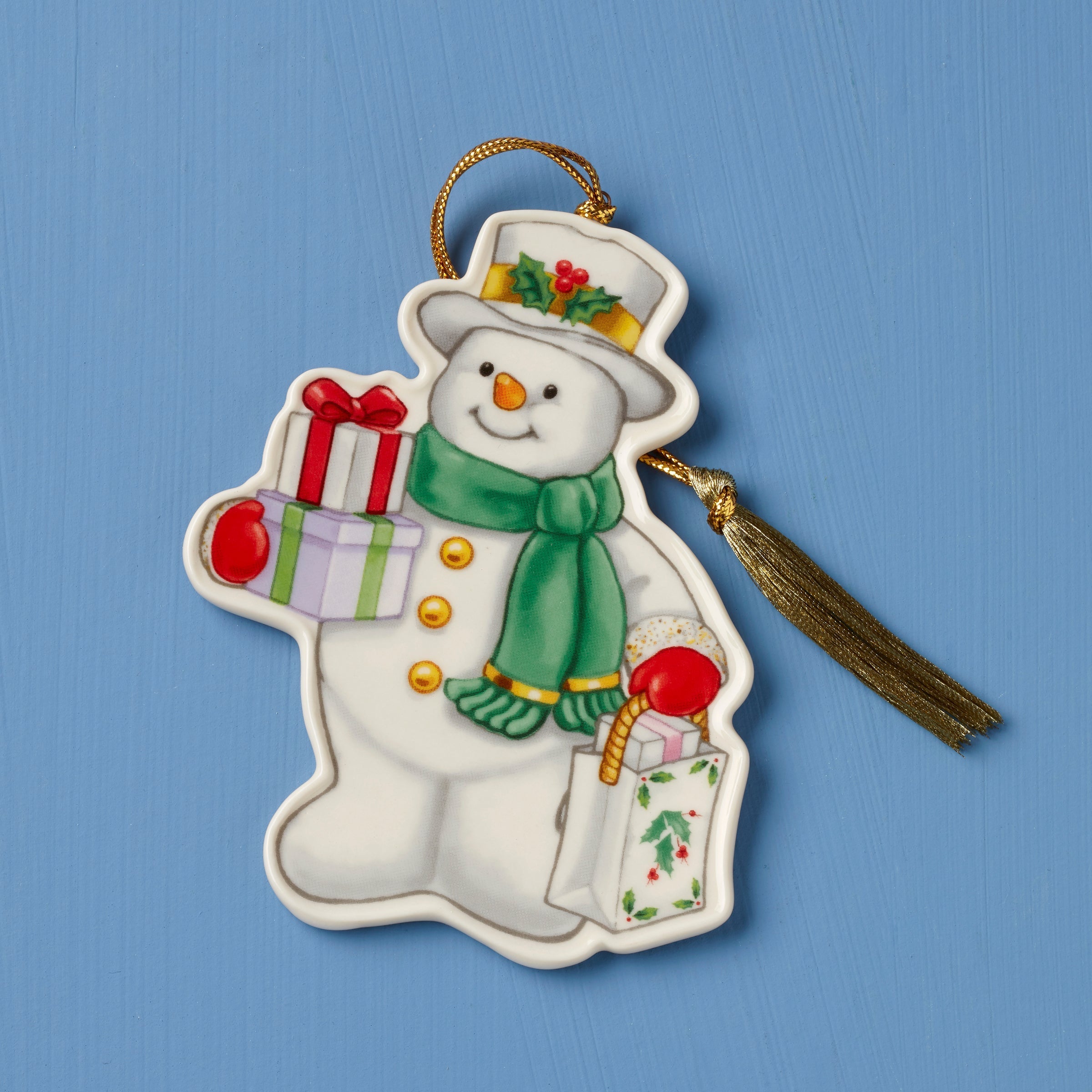 Lenox Fine Lenox Fine Shopping Snowman Ornament