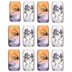 Lenox Fine Lenox Fine Halloween Can Cooler Glasses, Set of 12