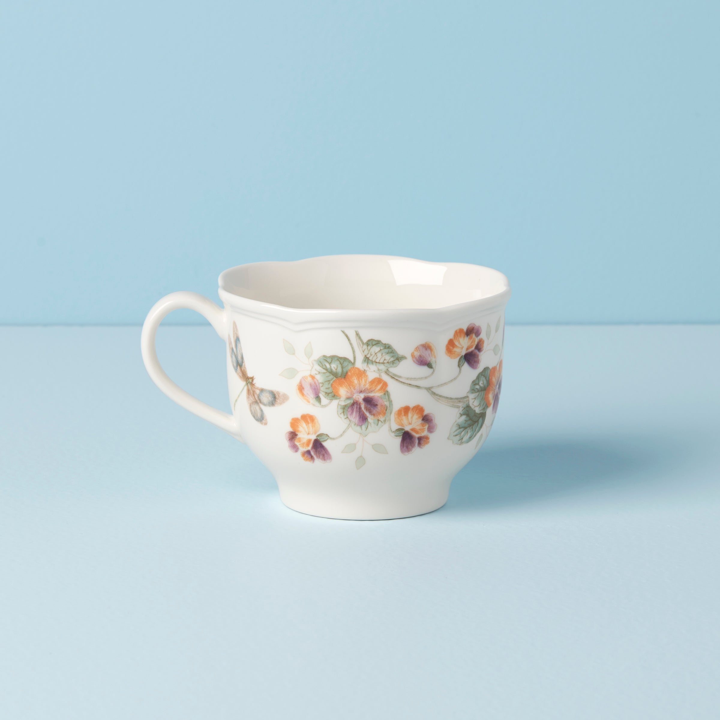 Lenox Fine Lenox Fine Butterfly Meadow Latte Mugs, Set of 2 - Image 3