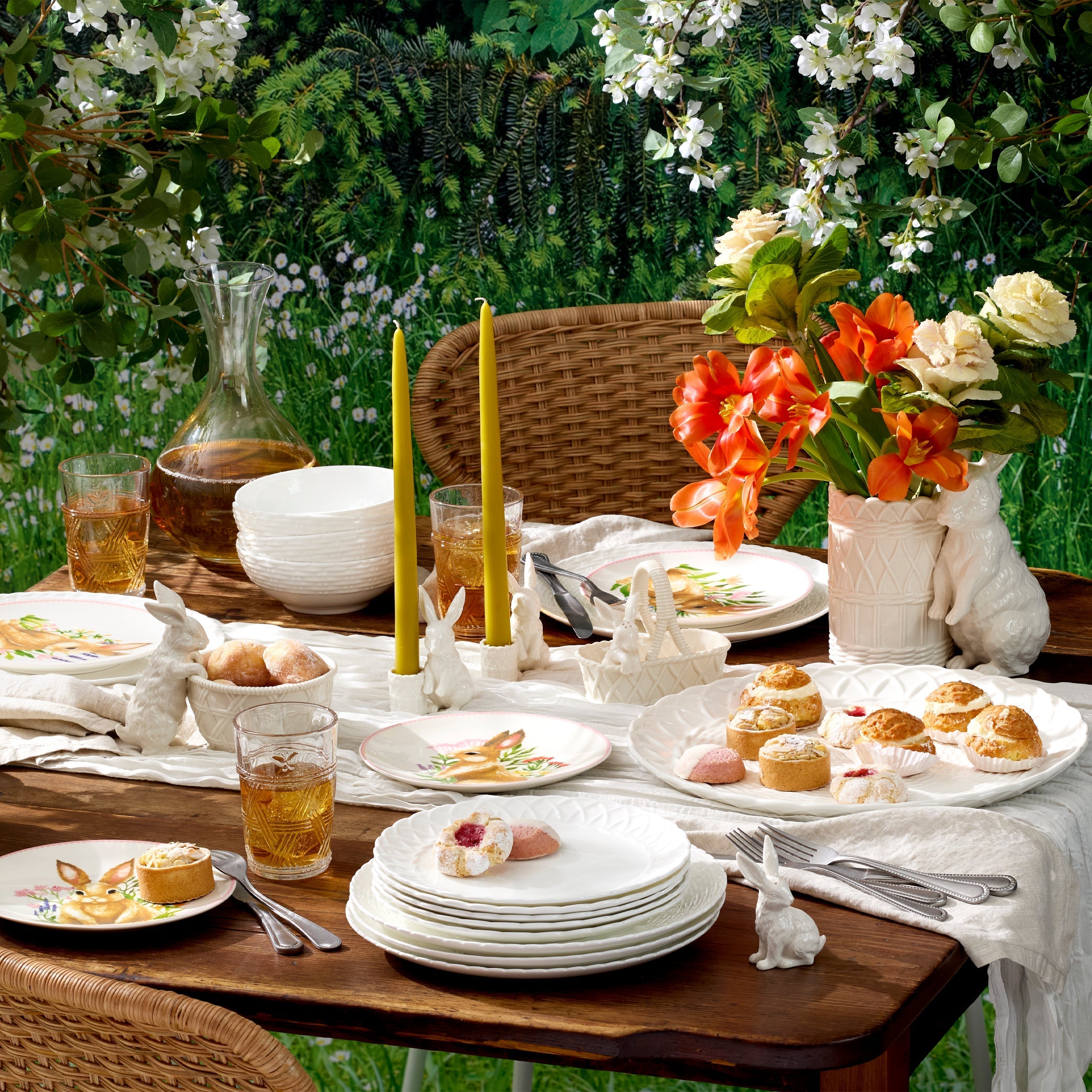 Lenox Fine Lenox Fine Wicker Creek 12-Piece Dinnerware Set - Image 5