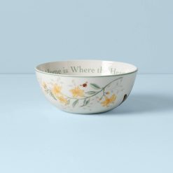 Lenox Fine Lenox Fine Butterfly Meadow Home is Where The Heart is Bowl