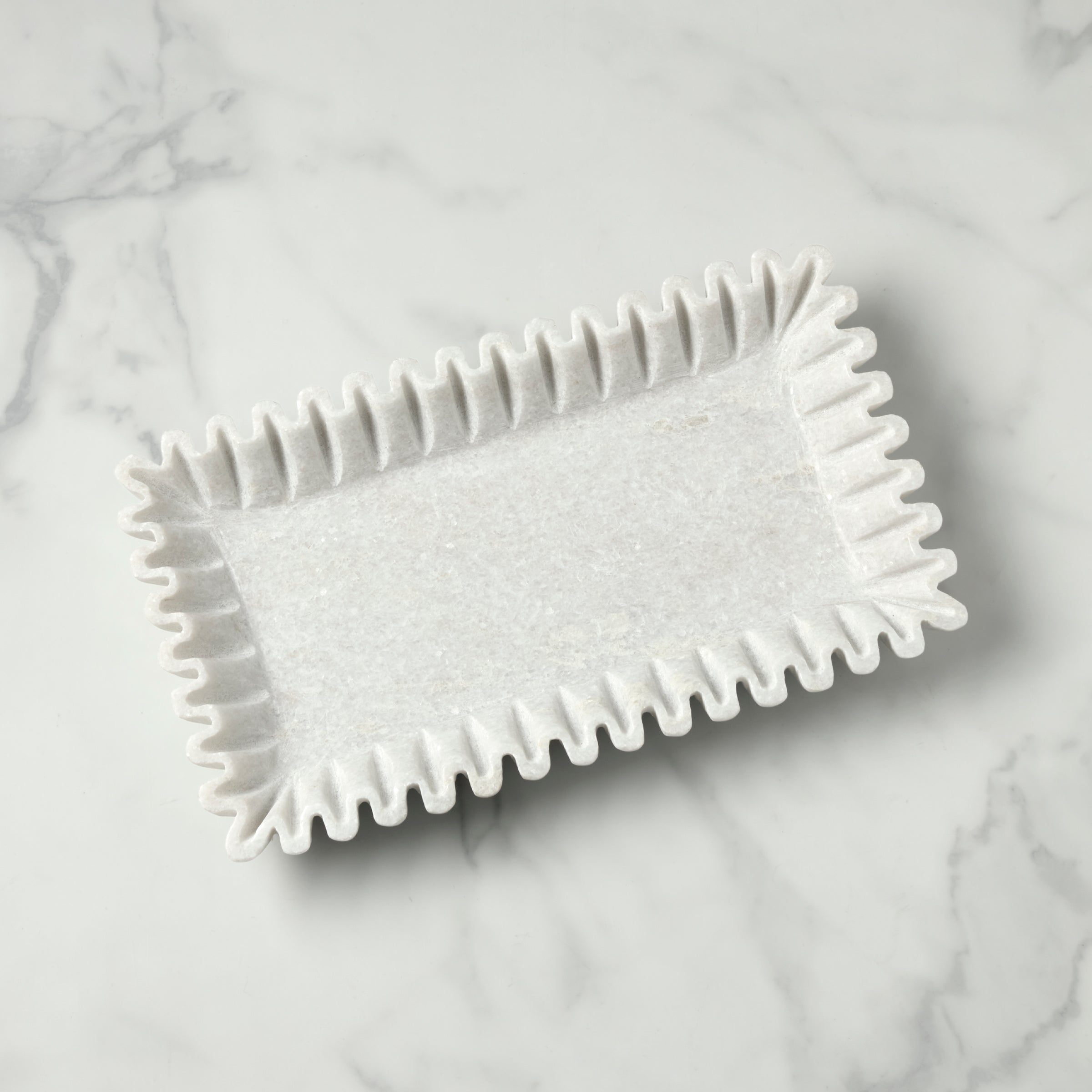 Lenox Fine Lenox Fine Waterloo Wavy Marble Platter