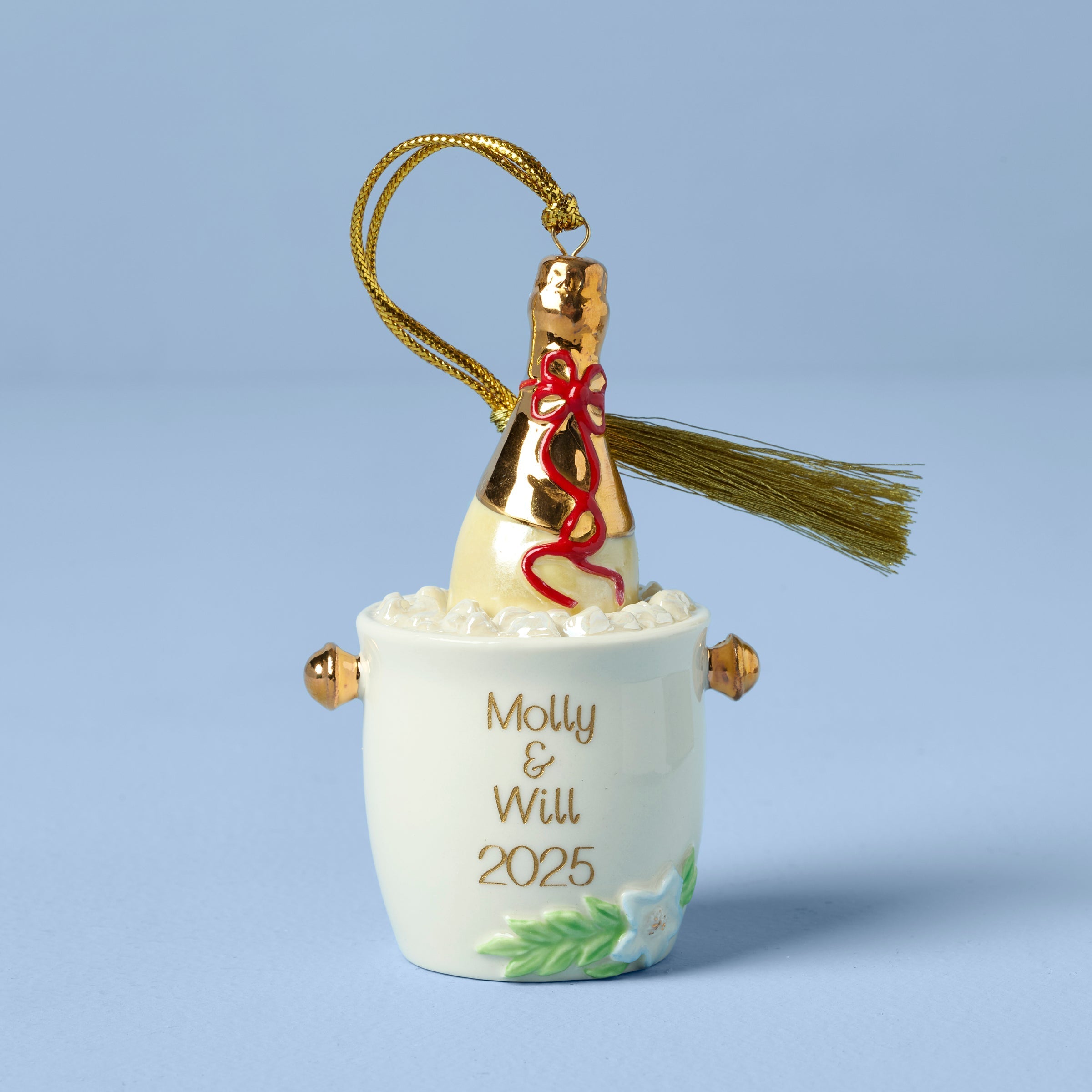 Lenox Fine Lenox Fine Personalized Champagne Bucket Ornament