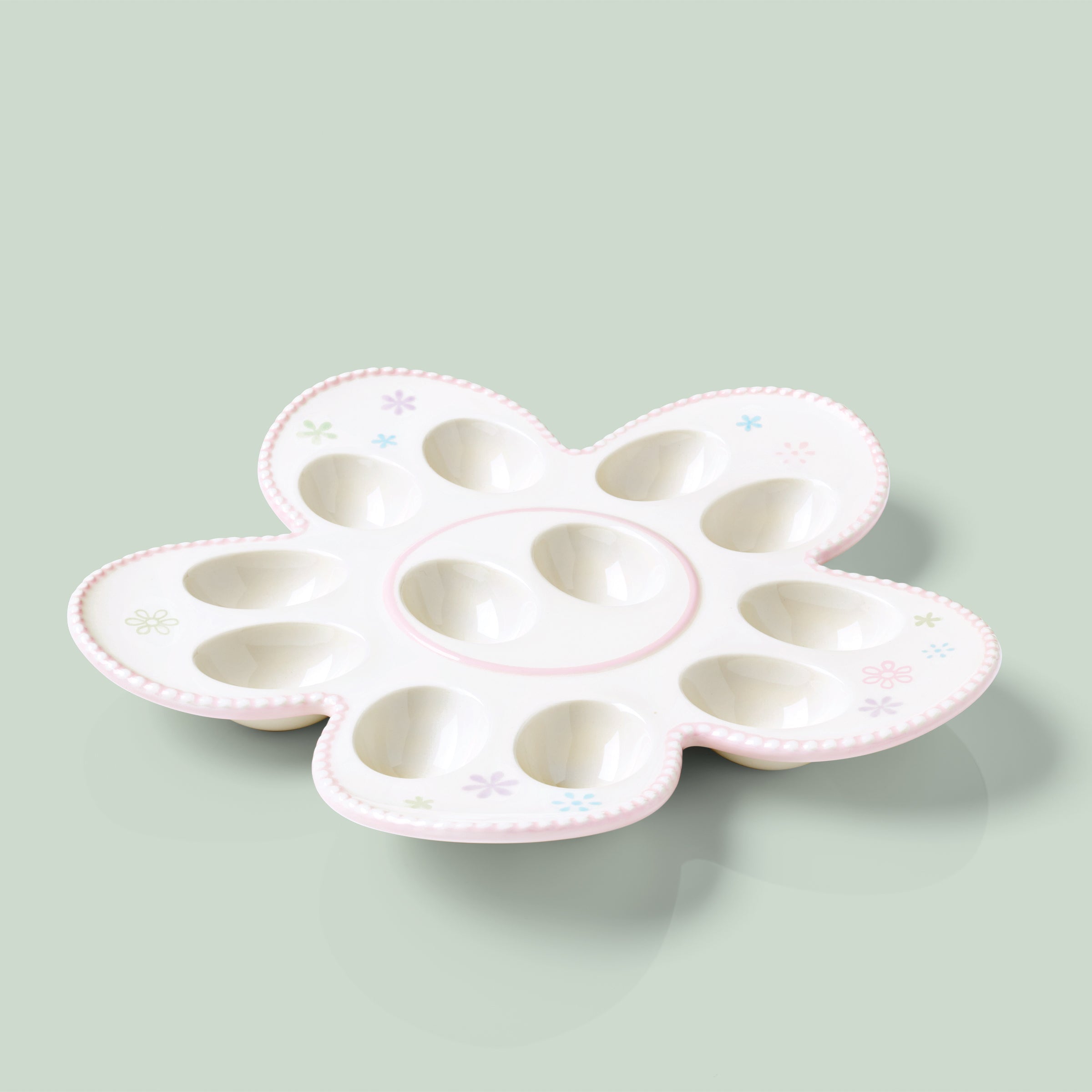 Lenox Fine Lenox Fine Bunny Hop Easter Egg Platter - Image 2