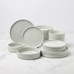 Alternative view of Lenox Fine Lenox Fine Modulus Vapor 16-Piece Dinnerware Set