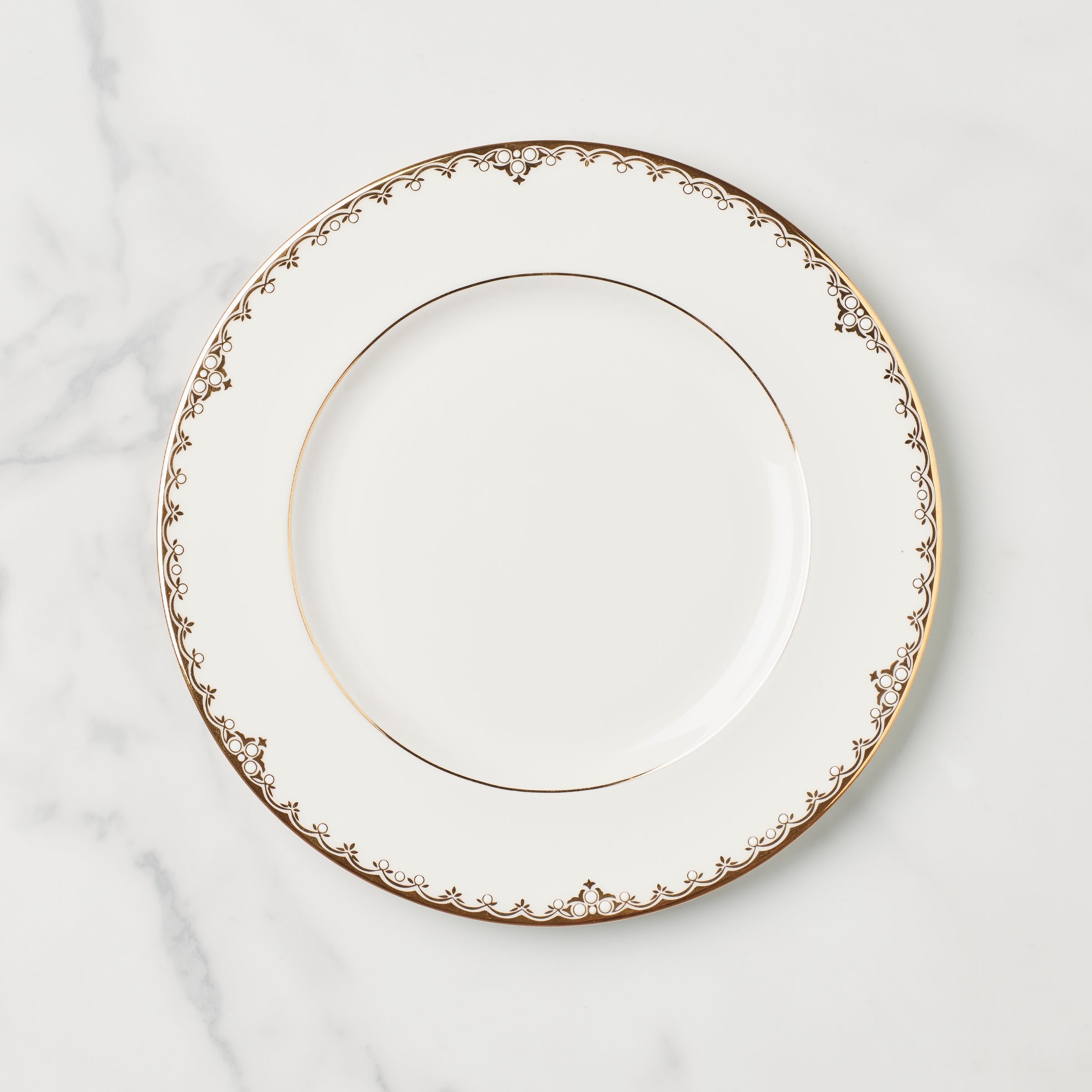 Lenox Fine Lenox Fine Federal Gold Accent Plate