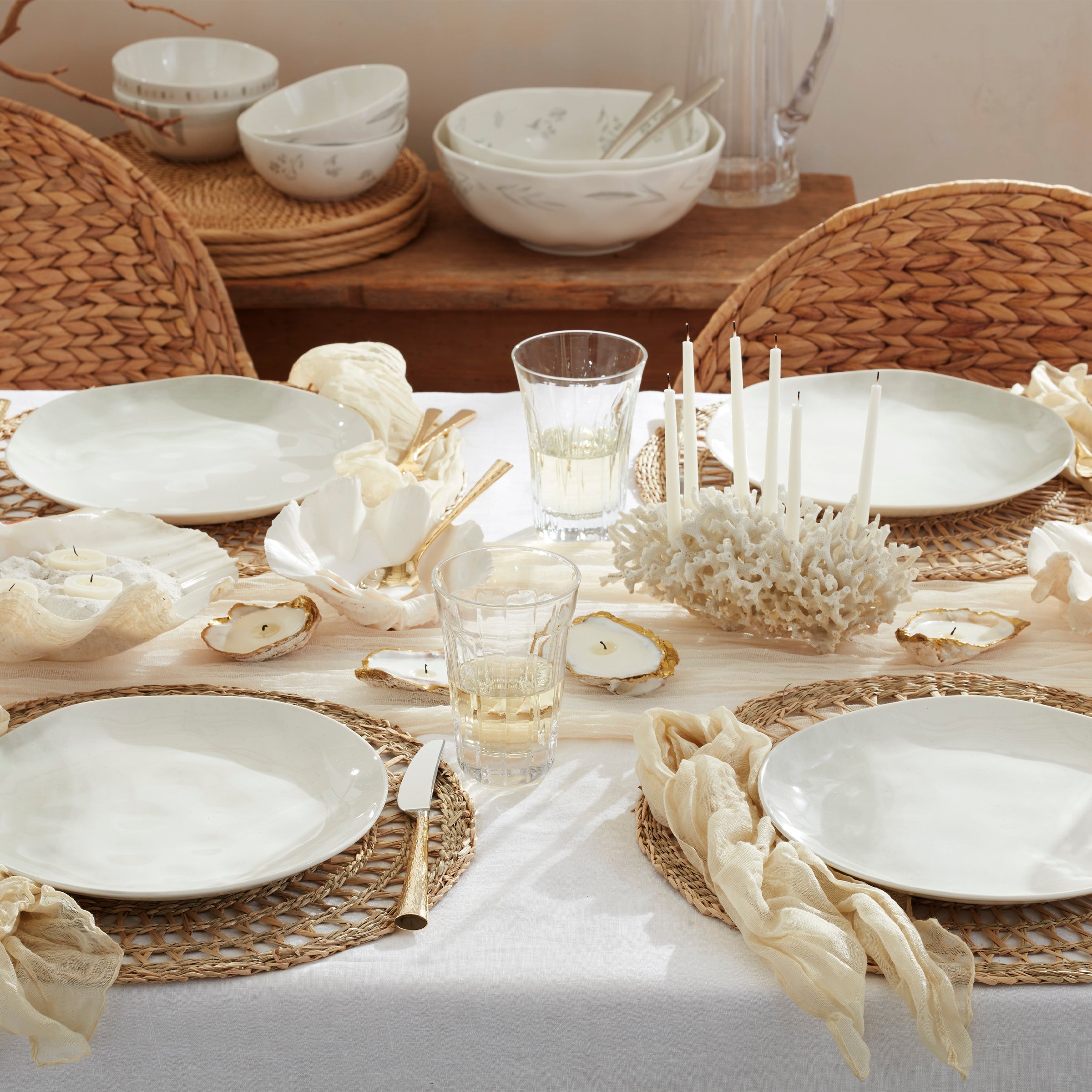 Lenox Fine Lenox Fine Oyster Bay 12-Piece Dinnerware Set - Image 12