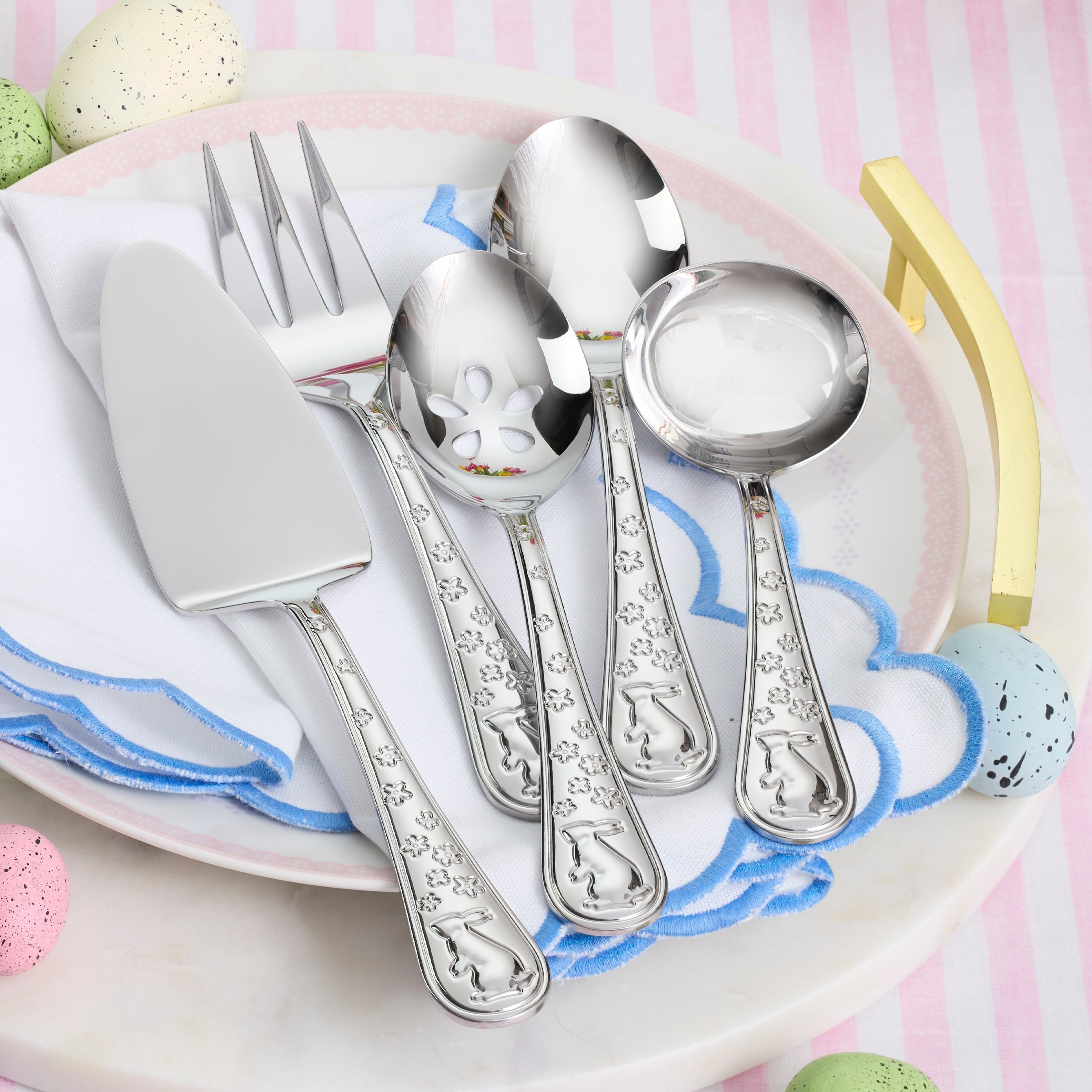 Lenox Fine Lenox Fine Bunny Hop 5-Piece Hostess Set - Image 3