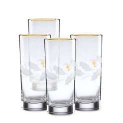 Alternative view of Lenox Fine Lenox Fine Holiday Gold Highball Glasses, Set of 4