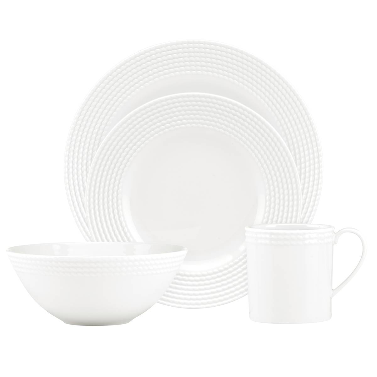 Lenox Fine Lenox Fine Wickford 4-Piece Place Setting - Image 4