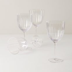 Lenox Fine Lenox Fine Curva All- Purpose Wine Glasses, Set of 4