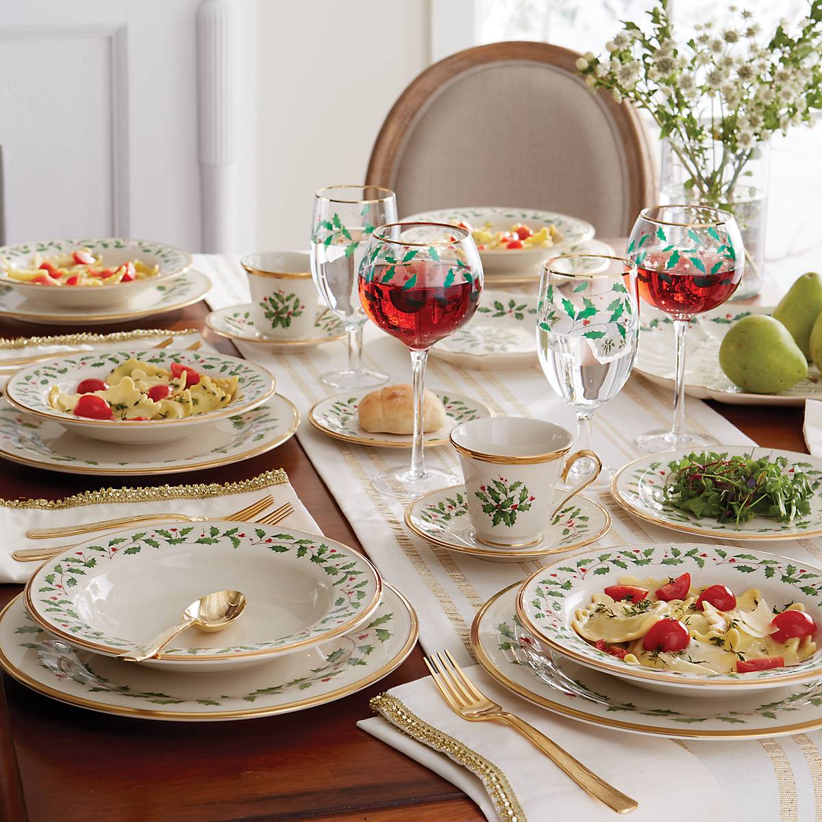 Lenox Fine Lenox Fine Holiday 12-Piece Plate & Mug Dinnerware Set - Image 6