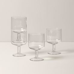 Lenox Fine Lenox Fine Tuscany Classics Stackable Wine Glasses, Set of 4