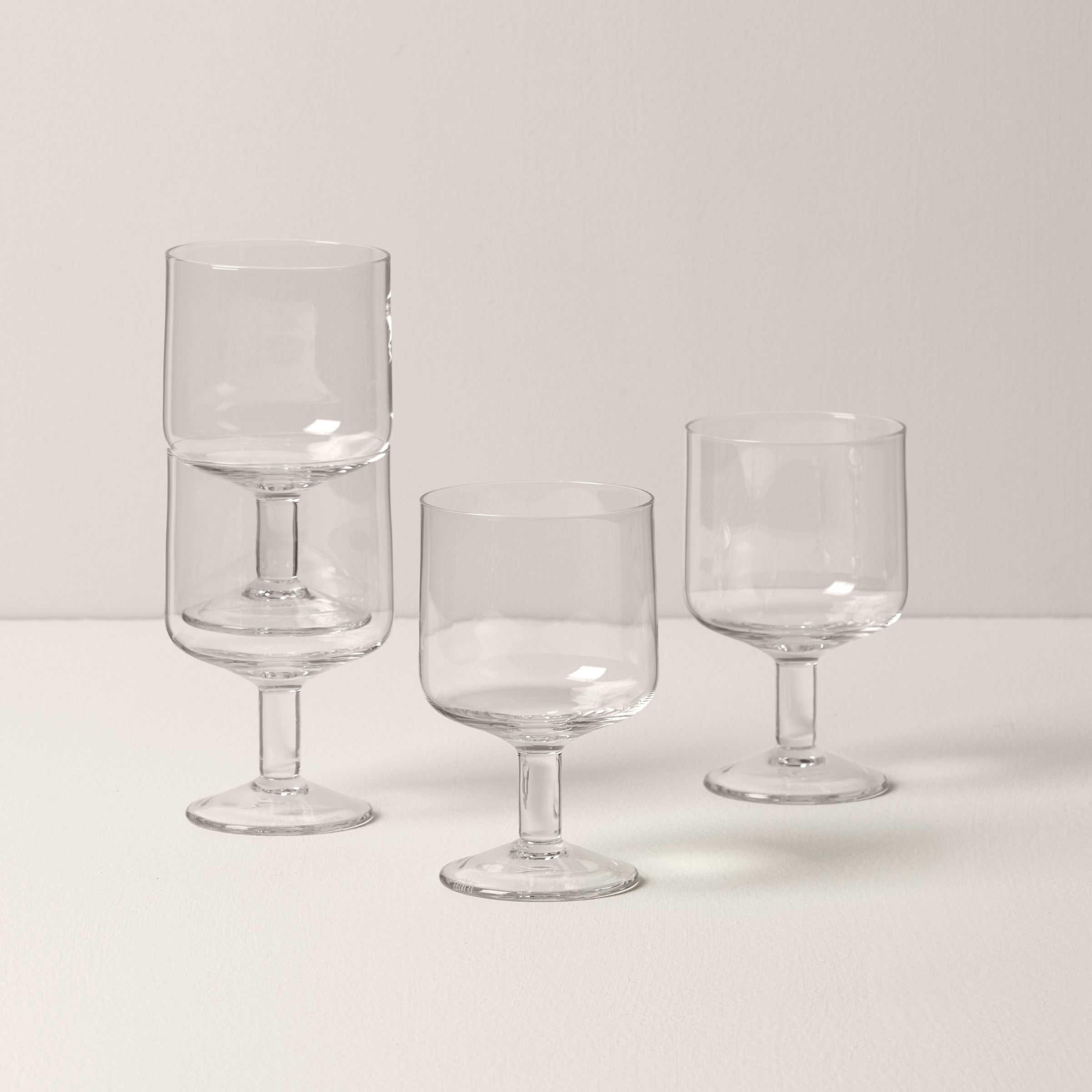 Lenox Fine Lenox Fine Tuscany Classics Stackable Wine Glasses, Set of 4