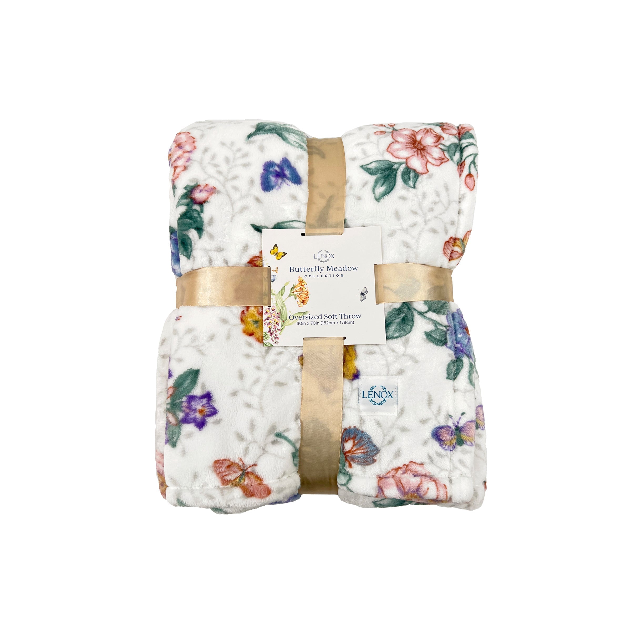 Lenox Fine Lenox Fine Butterfly Meadow Throw Blanket - Image 7