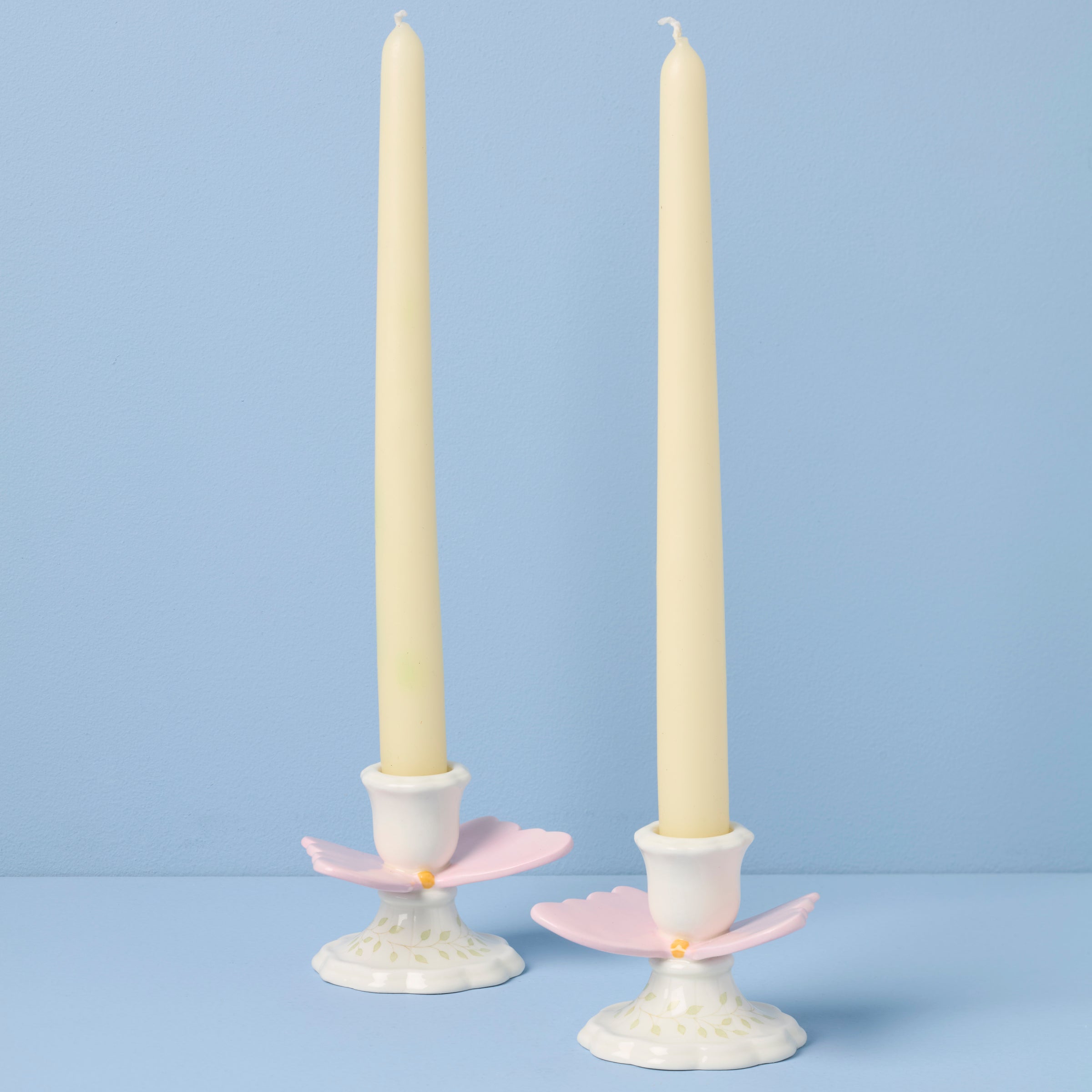 Lenox Fine Lenox Fine Butterfly Meadow Candlestick Holders, Set of 2 - Image 2