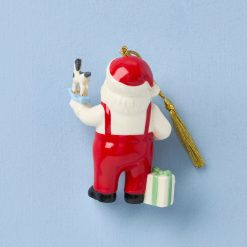 Alternative view of Lenox Fine Lenox Fine African American Santa Workshop Ornament