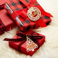 Alternative view of Lenox Fine Lenox Fine 2026 Wreath & Tree Ornaments, Set of 2