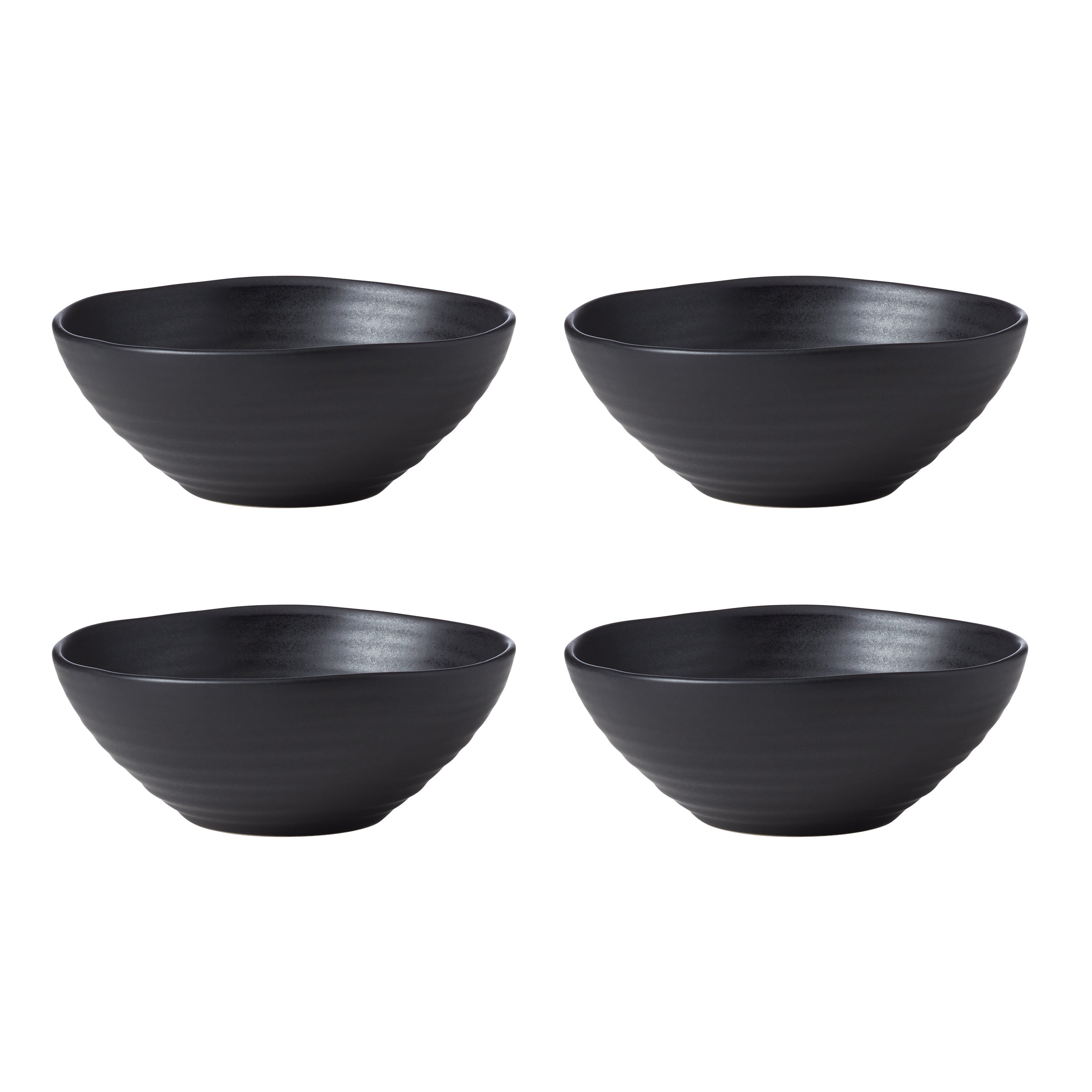 Lenox Fine Lenox Fine Ridge Black 12-Piece Dinnerware Set - Image 9