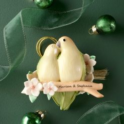 Alternative view of Lenox Fine Lenox Fine Personalized Love Birds Ornament