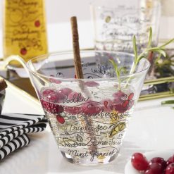 Alternative view of Lenox Fine Lenox Fine Make Merry Stemless Martini Glasses, Set of 4