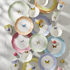 Alternative view of Lenox Fine Lenox Fine Butterfly Meadow Color 24-Piece Dinnerware Set