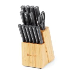 Lenox Fine Lenox Fine Harvest Slate 15-Piece Cutlery Block Set