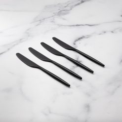 Alternative view of Lenox Fine Lenox Fine Gaze Black Satin Spreaders, Set of 4