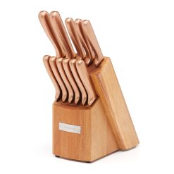 Lenox Fine Lenox Fine Copper 12-Piece Cutlery Block Set