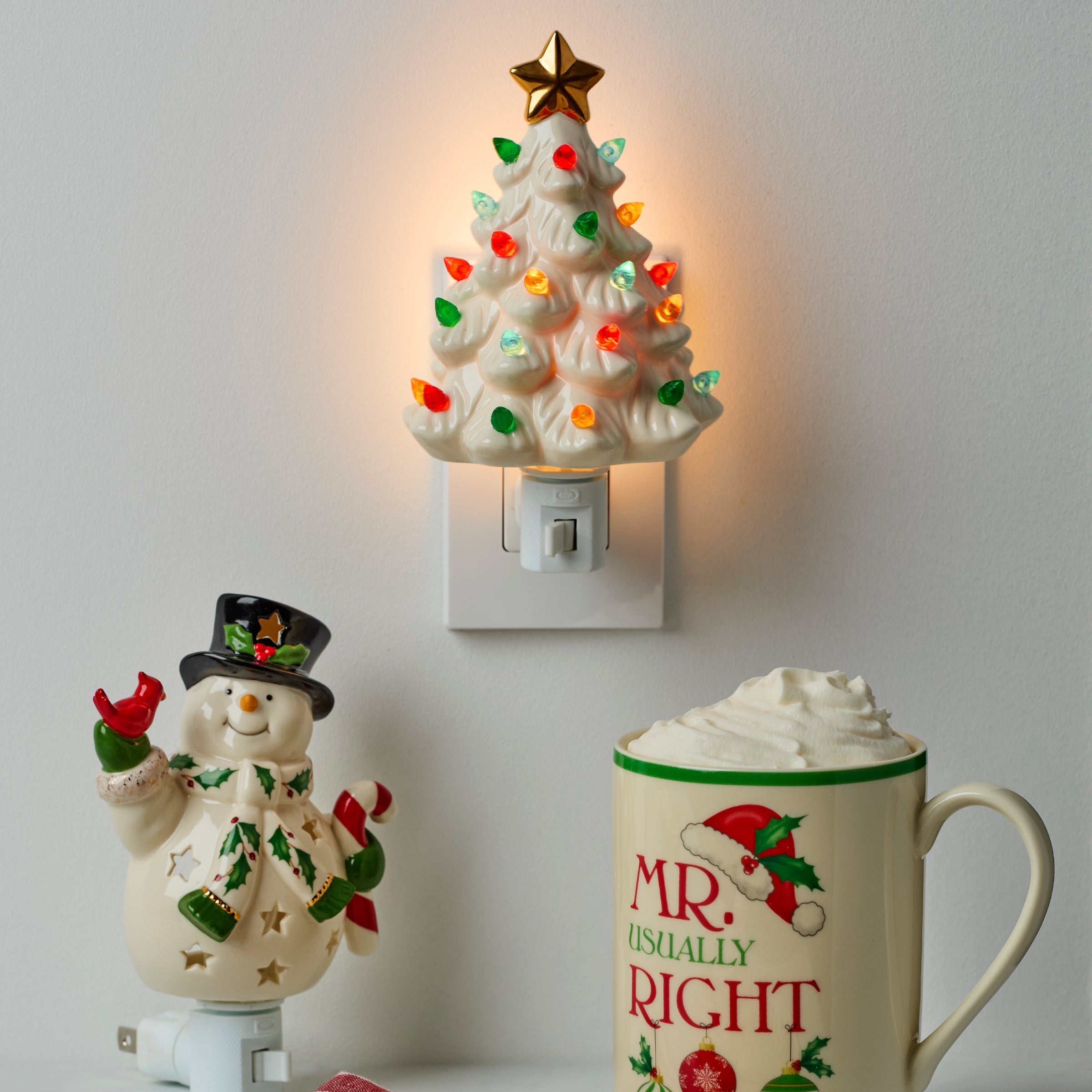 Lenox Fine Lenox Fine Treasured Traditions Tree Night Light - Image 3