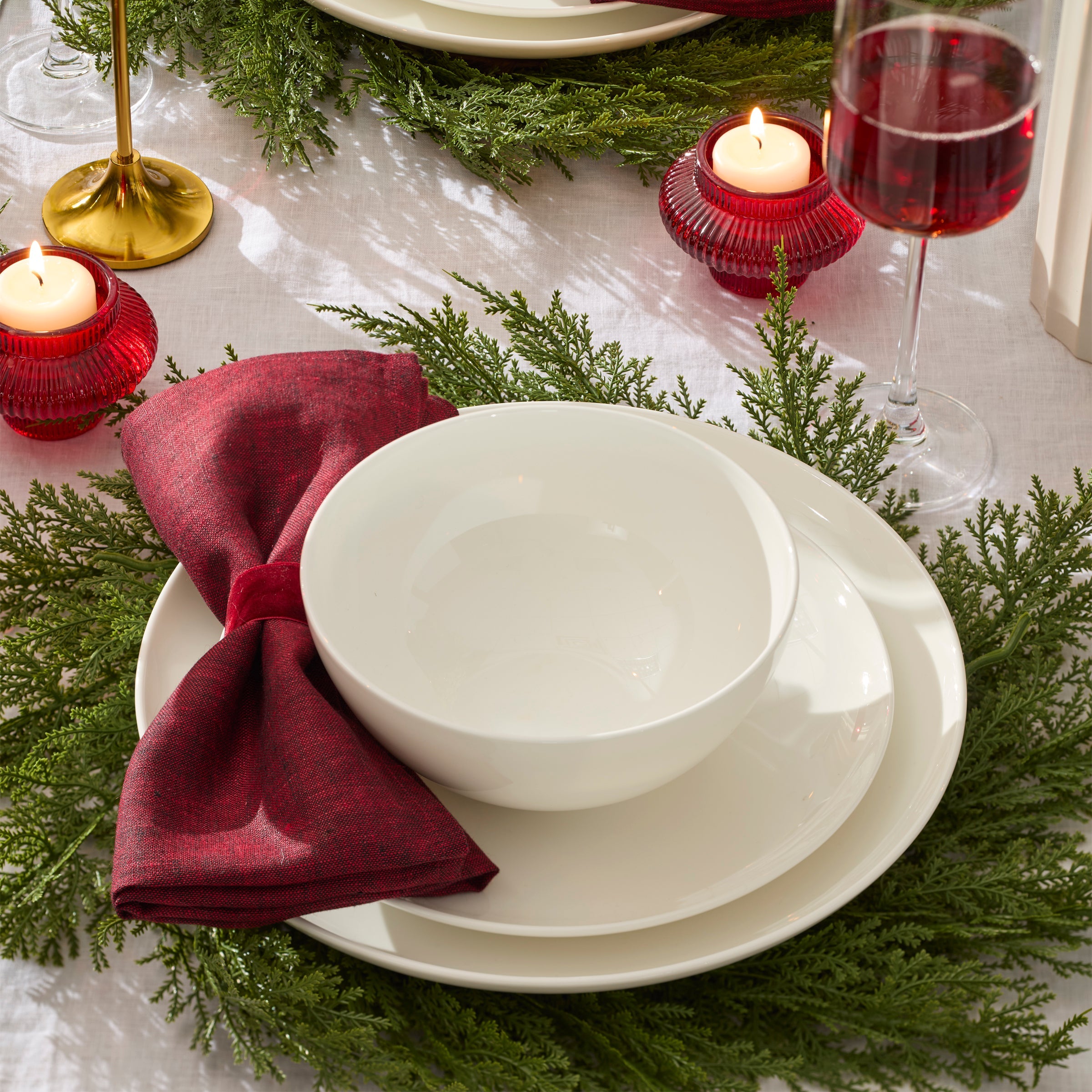 Lenox Fine Lenox Fine Studio 1414 Coupe 24-Piece Dinnerware Set - Image 8