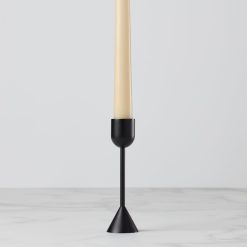 Alternative view of Lenox Fine Lenox Fine Onyx Brass Tall Taper Candle Holder