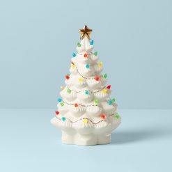 Lenox Fine Lenox Fine Treasured Traditions Ivory Lit Tree