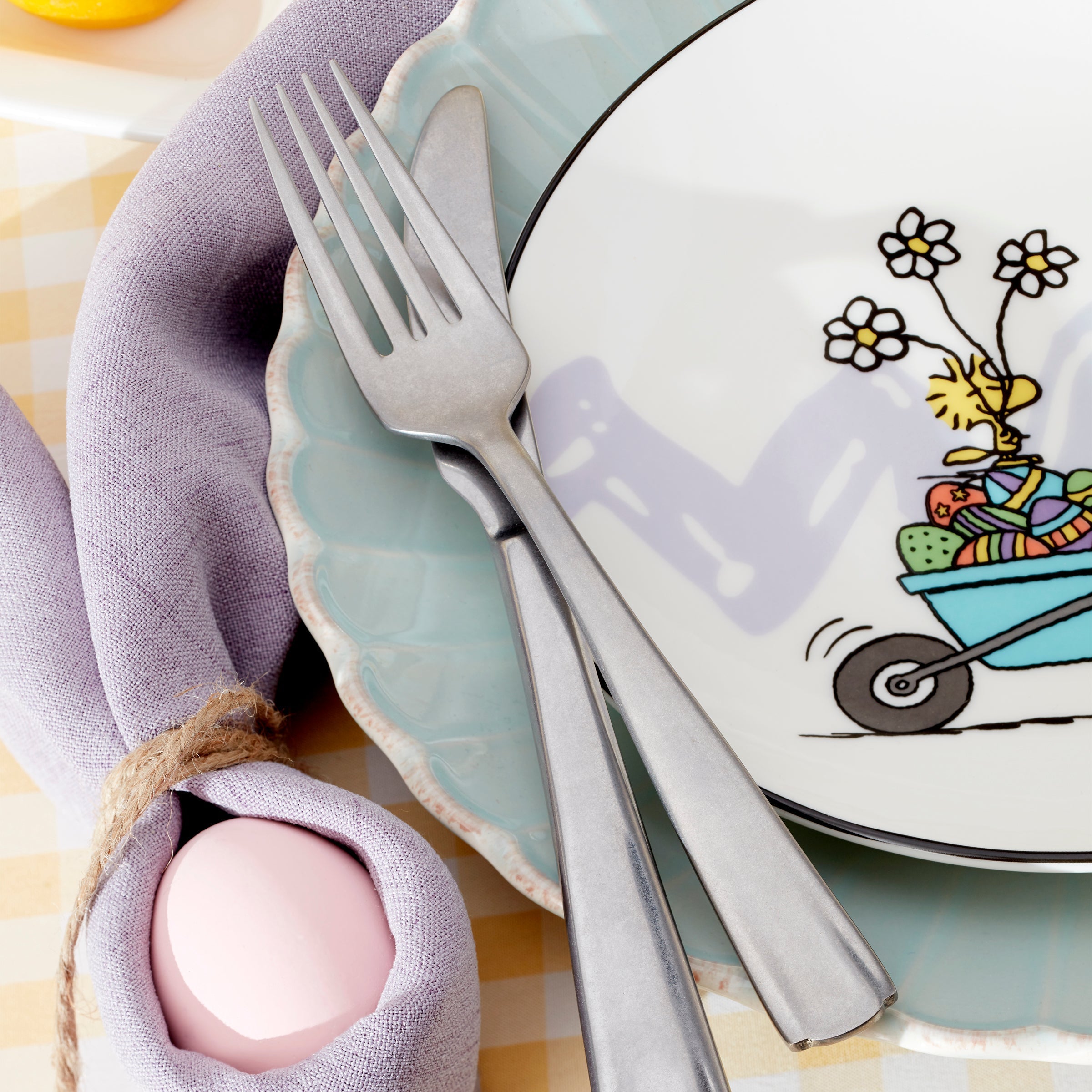 Lenox Fine Lenox Fine Snoopy Easter Accent Plates, Set of 4 - Image 8