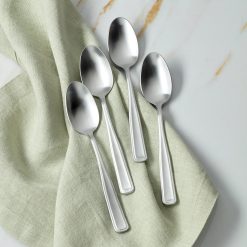 Alternative view of Lenox Fine Lenox Fine Reid Satin Dinner Spoons, Set of 4