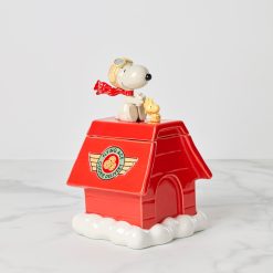 Lenox Fine Lenox Fine Chef Snoopy Figural Cookie Jar