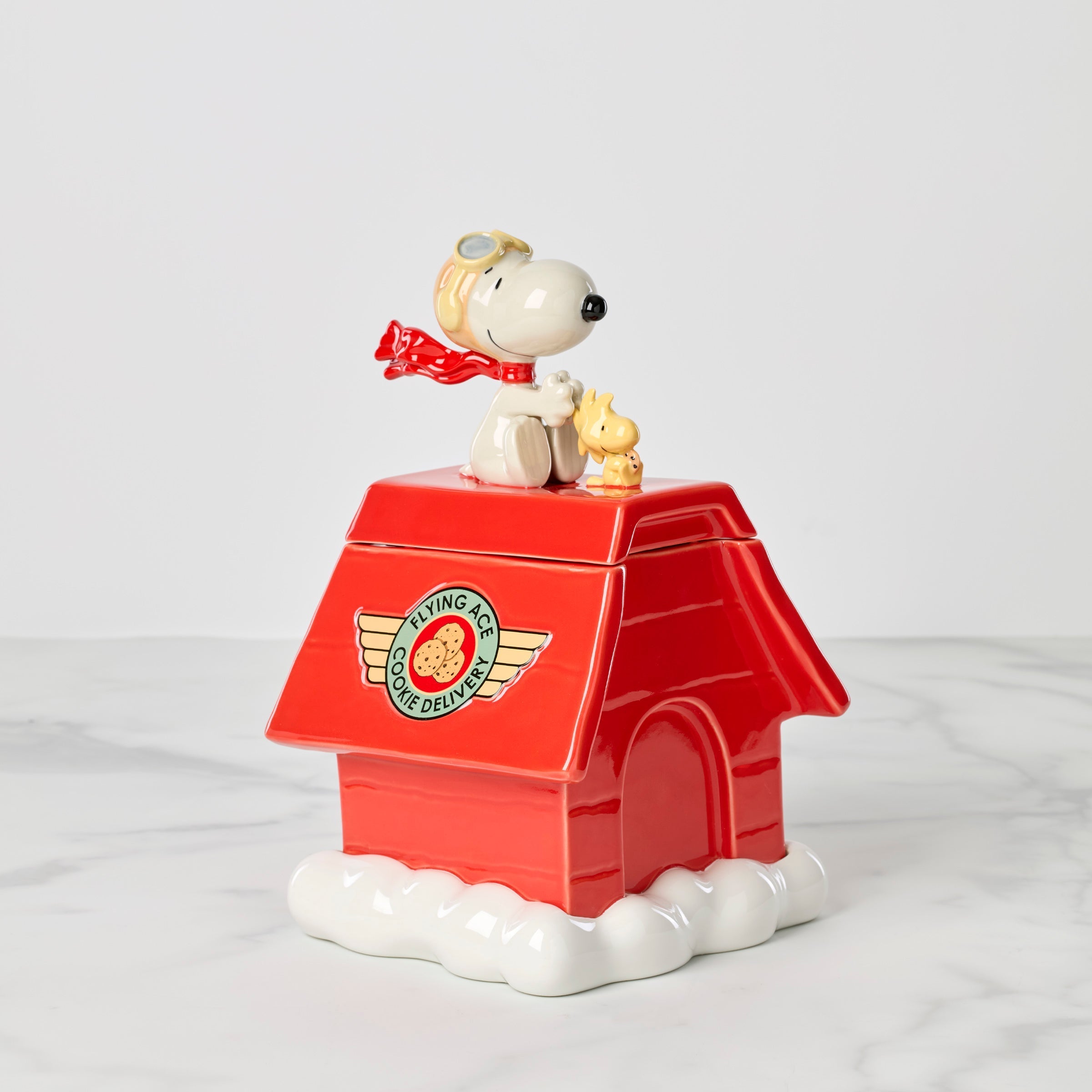 Lenox Fine Lenox Fine Chef Snoopy Figural Cookie Jar