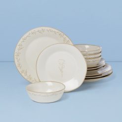 Lenox Fine Lenox Fine Homespun 12-Piece Dinnerware Set