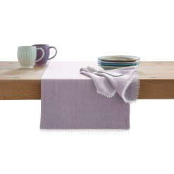 Alternative view of Lenox Fine Lenox Fine French Perle Violet Dinner Napkins, Set of 2