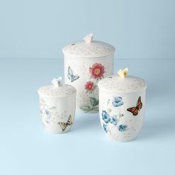 Lenox Fine Lenox Fine Butterfly Meadow 3-Piece Canister Set