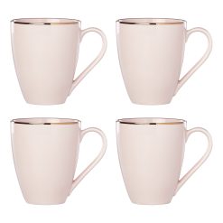 Lenox Fine Lenox Fine Trianna Blush Mugs, Set of 4