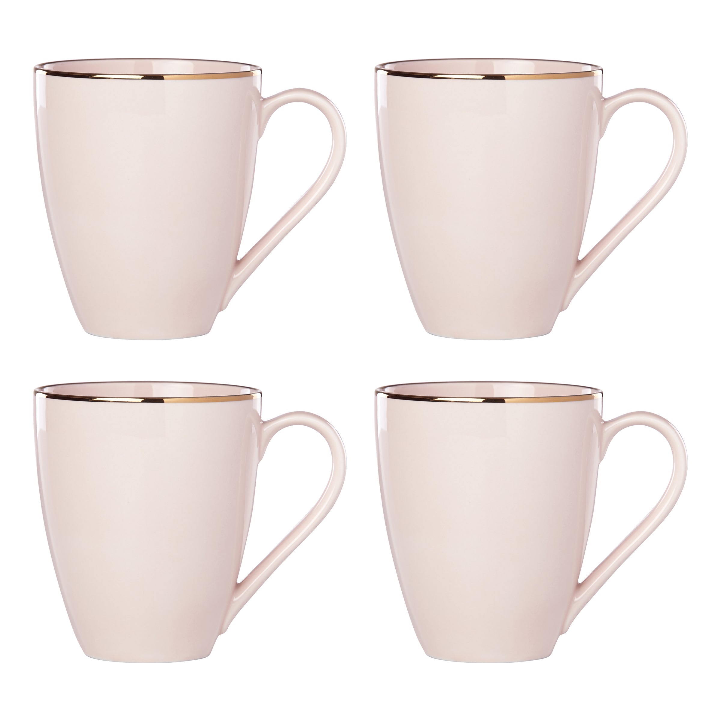 Lenox Fine Lenox Fine Trianna Blush Mugs, Set of 4